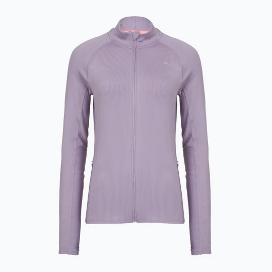 Obrázek produktu Dámská běžecká mikina PUMA Run For Her Ribbed Full Zip pale plum fialová