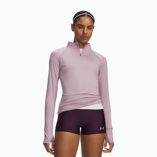 Obrázek produktu Dámská běžecká mikina Under Armour Velociti Half Zip mauve pink / reflective