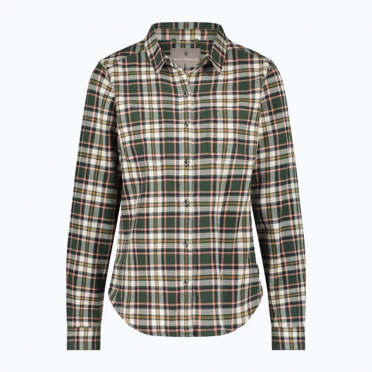 Obrázek produktu Dámská flanelová košile Royal Robbins Lieback Organic Cotton Flannel jungle green tomales pld