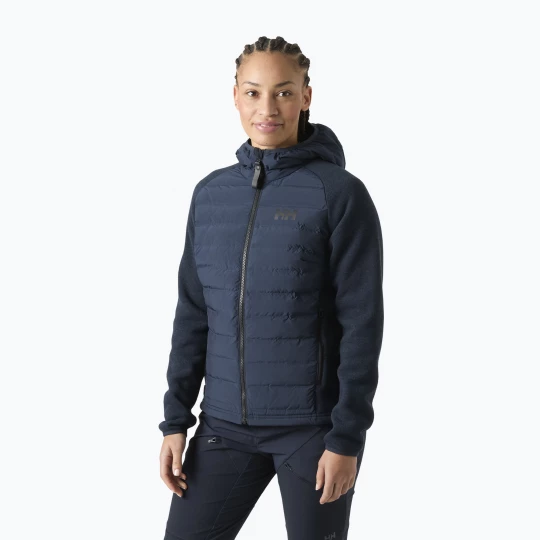 Obrázek produktu Dámská hybridní bunda Helly Hansen Skagen Hybrid Knit Insulator navy Námořnická modř