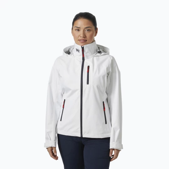 Obrázek produktu Dámská jachtařská bunda Helly Hansen Crew Hooded 2.0 white