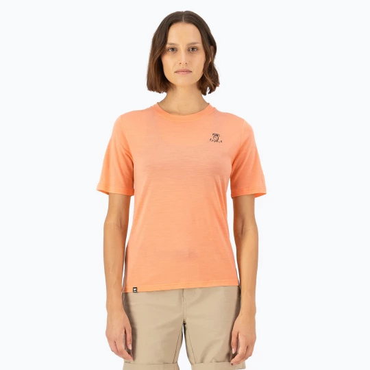 Obrázek produktu Dámská košile Mons Royale Icon Relaxed Tee punch oranžová