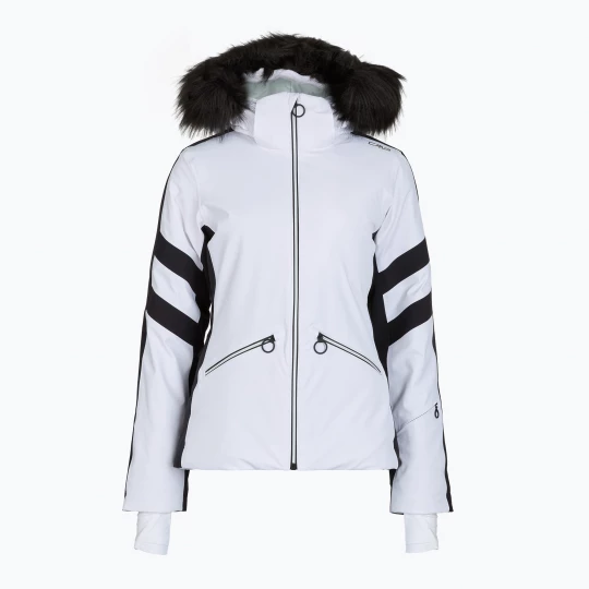 Obrázek produktu Dámská lyžařská bunda CMP 35W0246 Zip Hood Synthetic Fur white