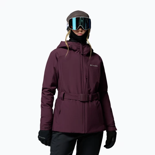 Obrázek produktu Dámská lyžařská bunda Columbia Ava Alpine Balted Insulated moonvista vínová