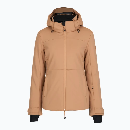 Obrázek produktu Dámská lyžařská bunda EA7 Emporio Armani Pure Softshell mocha mousse Hnědá