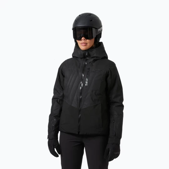 Obrázek produktu Dámská lyžařská bunda Helly Hansen Valdisere 3.0 black embossed stripes