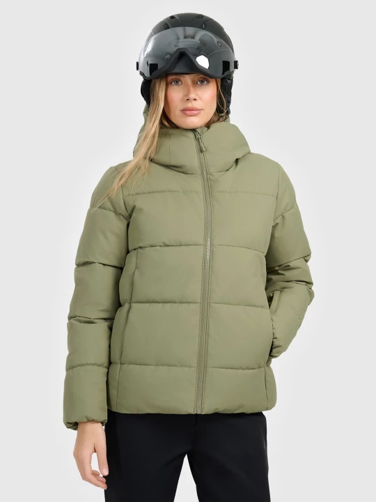 Obrázek produktu Dámská lyžařská bunda membrána 5000 - khaki 4F
