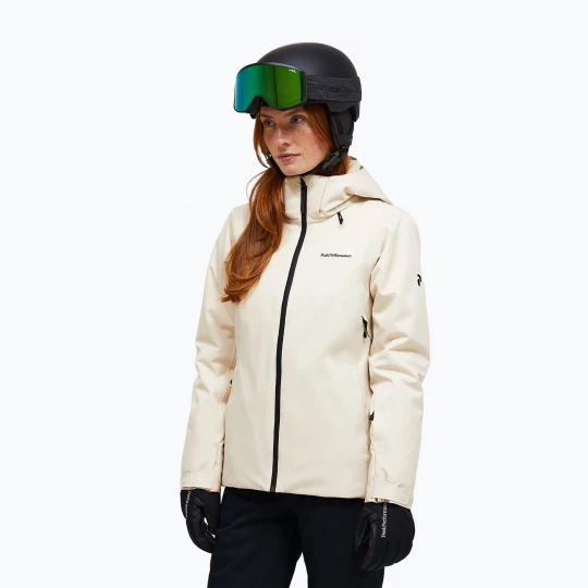 Obrázek produktu Dámská lyžařská bunda Peak Performance Anima Insulated sand fog Bílá