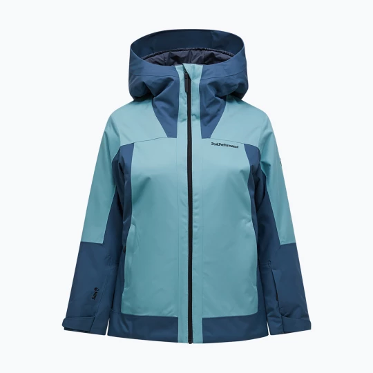 Obrázek produktu Dámská lyžařská bunda Peak Performance Rider Tech Insulated Jacket mountain lake / deluded vision Modrá