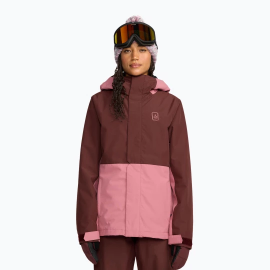 Obrázek produktu Dámská lyžařská bunda Volcom Bolt Insulated oxblood vínová