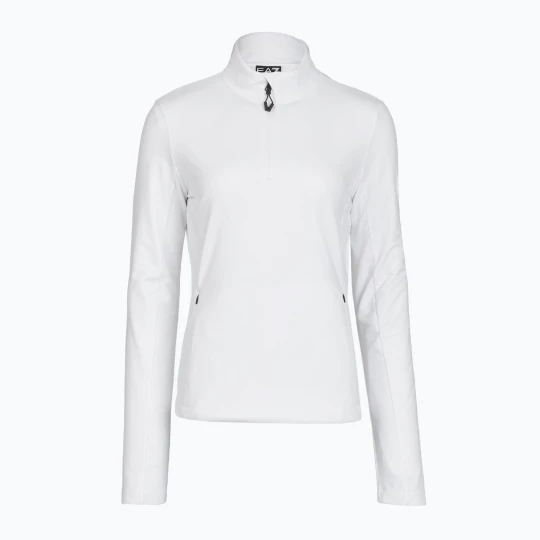 Obrázek produktu Dámská lyžařská mikina EA7 Emporio Armani Pure Powerstretch T-Top Half Zip white