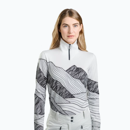 Obrázek produktu Dámská mikina DOTOUT Peaks print outline col / black beauty