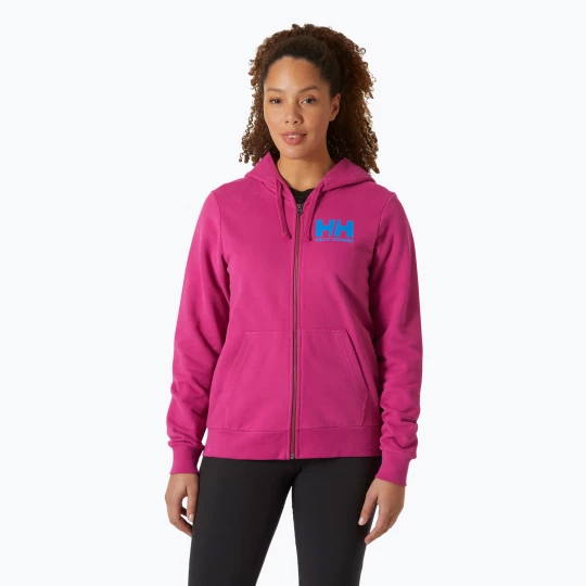 Obrázek produktu Dámská mikina Helly Hansen HH Logo Full Zip Hoodie 2.0 magenta 2.0 Růžová
