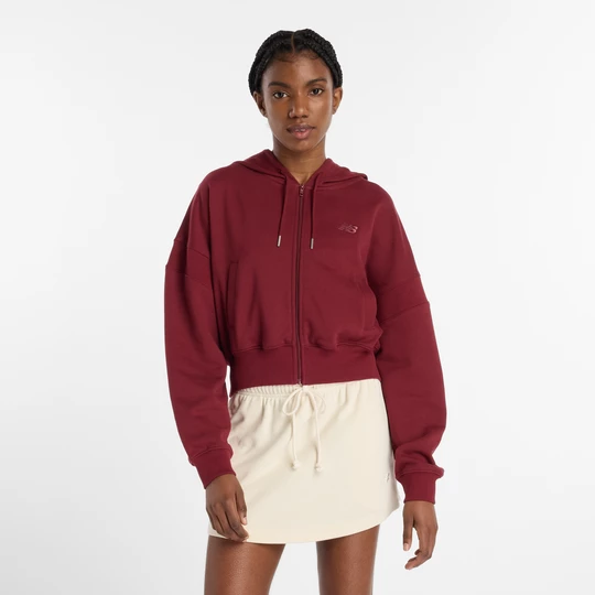 Obrázek produktu Dámská mikina New Balance WJ51506MHB – bordó