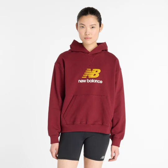 Obrázek produktu Dámská mikina New Balance WT51501MHB – bordó