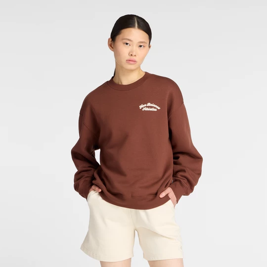 Obrázek produktu Dámská mikina New Balance WT53516ROK – hnědý