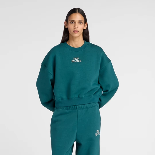 Obrázek produktu Dámská mikina New Balance WT61935IAAV – zelené