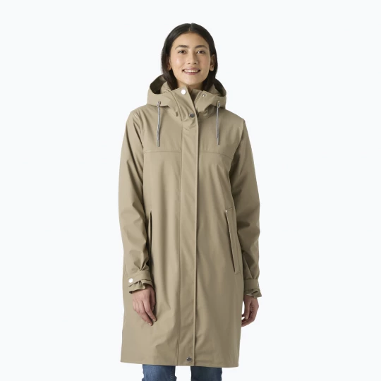 Obrázek produktu Dámská pláštěnka Helly Hansen Moss Ins Pu Coat pebble Béžová