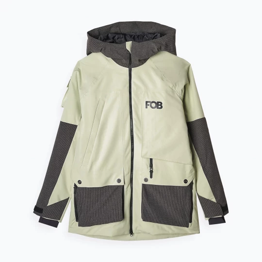 Obrázek produktu Dámská snowboardová bunda 4F F587 olive Zelená