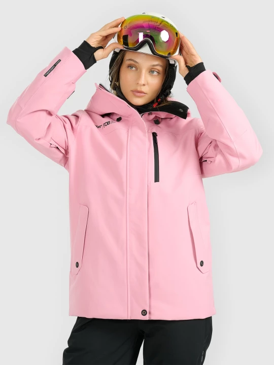 Obrázek produktu Dámská snowboardová bunda membrána 15000 - růžová 4F