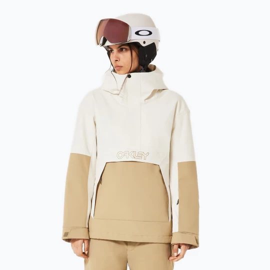 Obrázek produktu Dámská snowboardová bunda Oakley WMNS TNP TBT Isulated Anorak Mist / Pebble Béžová