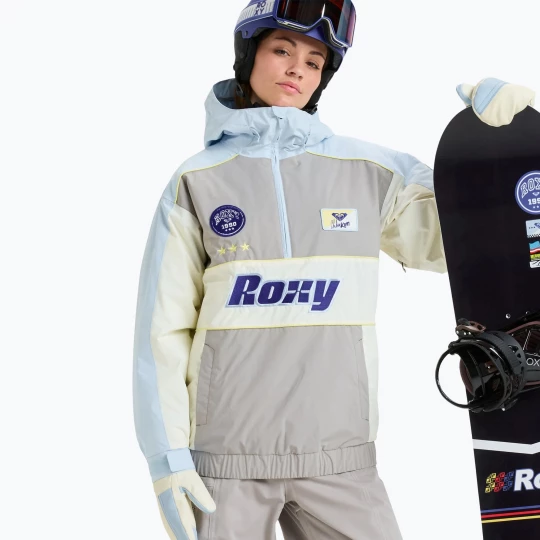Obrázek produktu Dámská snowboardová bunda ROXY Chloe Kim Anorak ash šedá