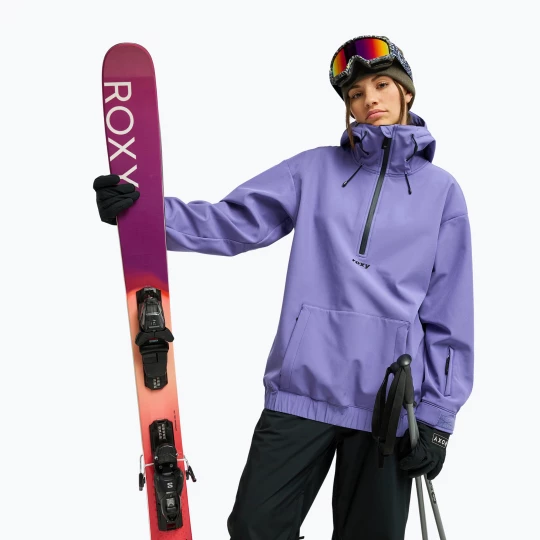 Obrázek produktu Dámská snowboardová bunda ROXY Frostbliss Softshell Overhead twilight purple fialová