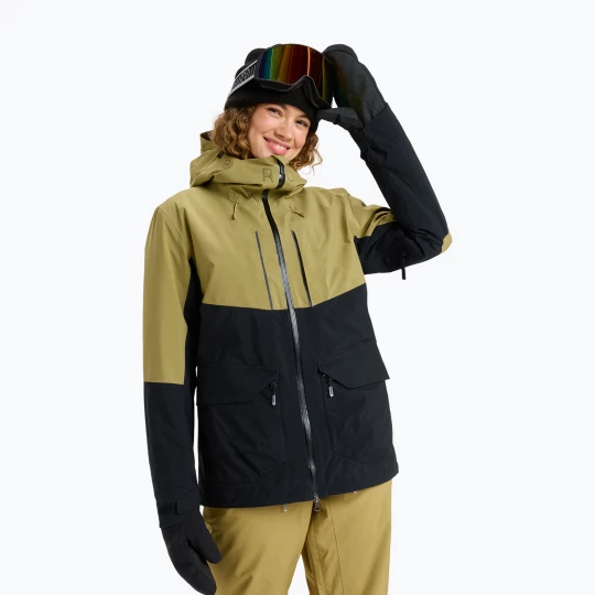 Obrázek produktu Dámská snowboardová bunda ROXY Gore-Tex Stretch Purelines Fennel Seed Černá