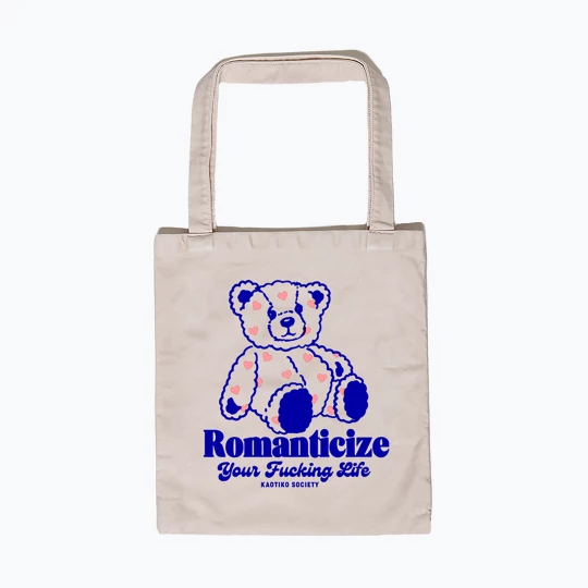 Obrázek produktu Dámská taška Kaotiko Tote Loving Bear ivory Béžová