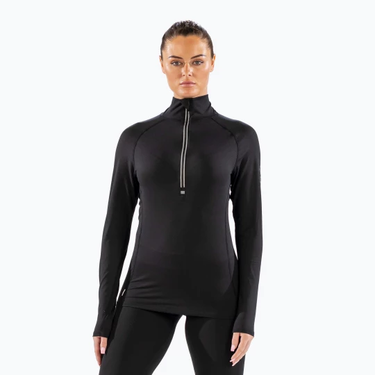 Obrázek produktu Dámská termoakční mikina Surfanic Cozy Zip Neck black