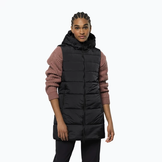 Obrázek produktu Dámská turistická bunda bez rukávů Jack Wolfskin Eisbach phantom Černá