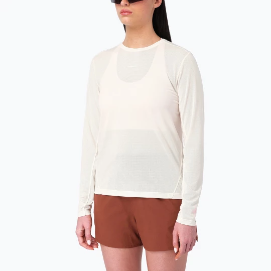 Obrázek produktu Dámské běžecké Longsleeve Salomon Shakeout Core Tee GFX LS whisper white / pink frosting