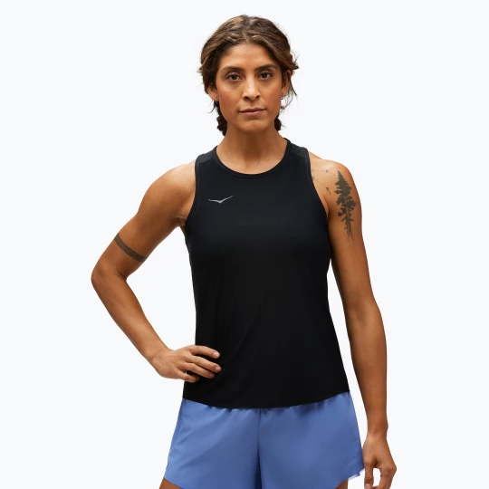 Obrázek produktu Dámské běžecké tílko HOKA Airolite Run Tank black