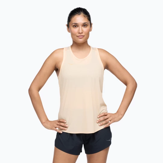 Obrázek produktu Dámské běžecké tílko HOKA Airolite Run Tank cloudless / marathon oranžová