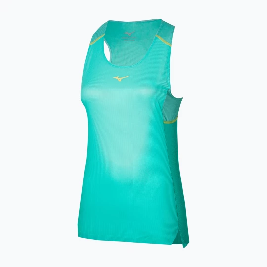 Obrázek produktu Dámské běžecké tílko tank top Mizuno Aero Tank blue turquoise Zelená