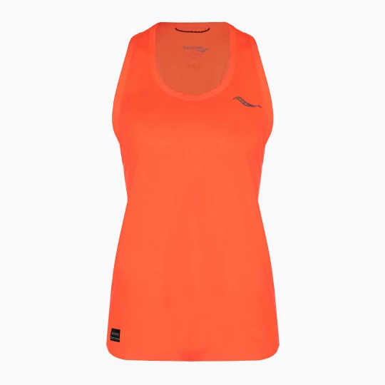 Obrázek produktu Dámské běžecké tílko tank top tričko Saucony Stop tričko watch Singlet vizi red