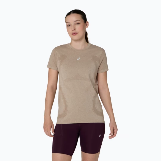 Obrázek produktu Dámské běžecké tričko Asics Road Seamless Ss Top greige Hnědá