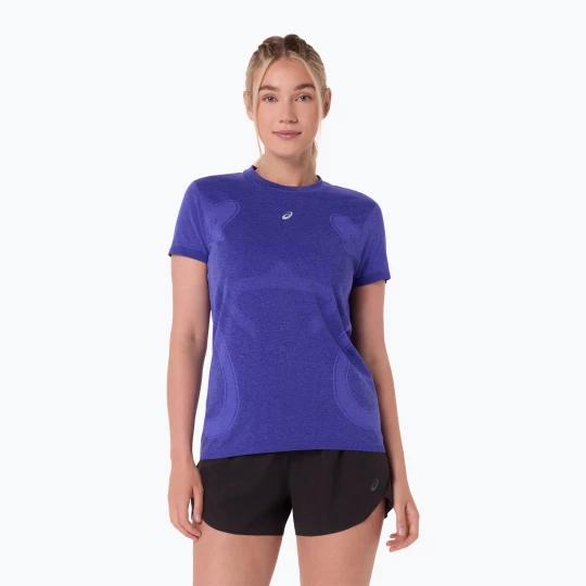 Obrázek produktu Dámské běžecké tričko ASICS Seamless cobalt burst / eggplant Modrá