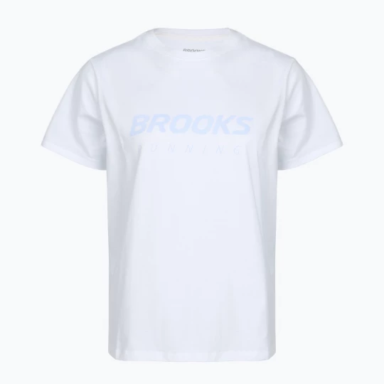 Obrázek produktu Dámské běžecké tričko Brooks Graphic white / halogen blue