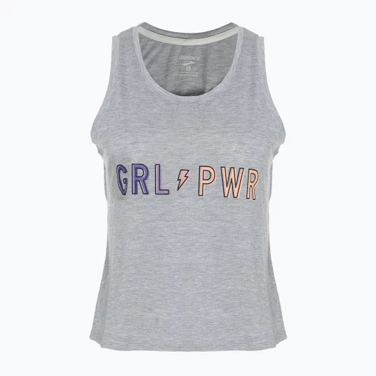 Obrázek produktu Dámské běžecké tričko Brooks International Women's Day Tank grey / purple / pink / peach / black