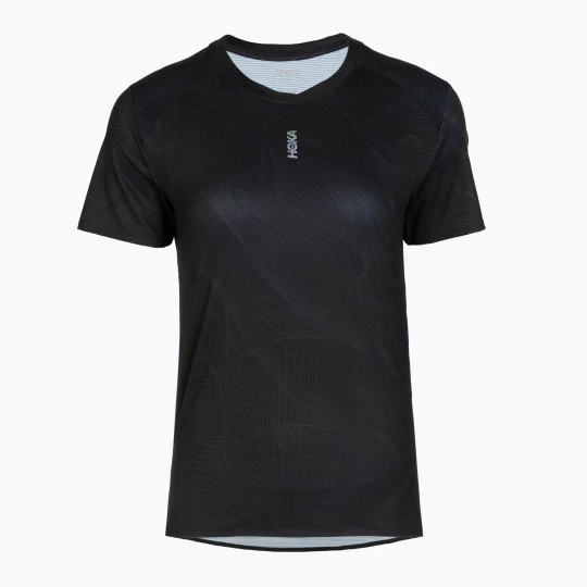 Obrázek produktu Dámské běžecké tričko HOKA EveryRun CLF PRT black / squid ink
