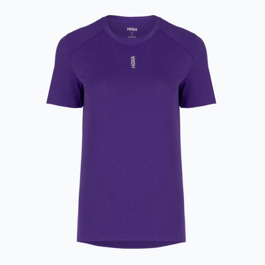Obrázek produktu Dámské běžecké tričko HOKA EveryRun Short Sleeve cosmic purple fialová