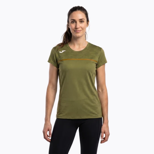 Obrázek produktu Dámské běžecké tričko Joma Record III khaki Zelená