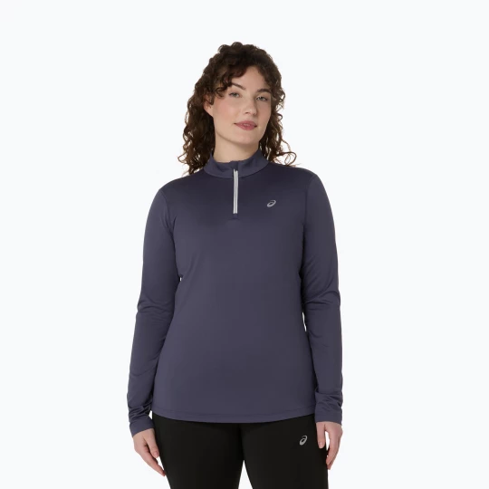 Obrázek produktu Dámské běžecké tričko Longsleeve ASICS Core LS Half Zip Winter indigo fog Modrá