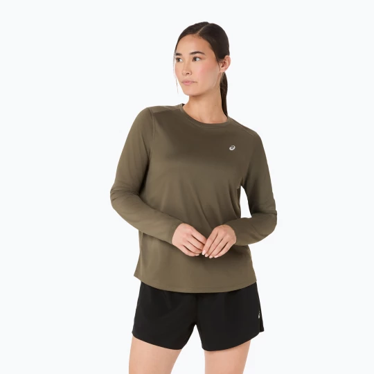 Obrázek produktu Dámské běžecké tričko Longsleeve ASICS Core LS Top dark olive Zelená