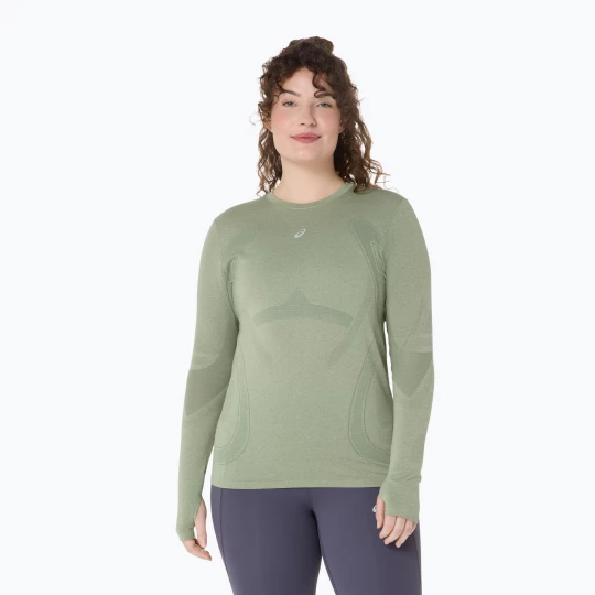 Obrázek produktu Dámské běžecké tričko Longsleeve ASICS Road Seamless LS blue / whisper green