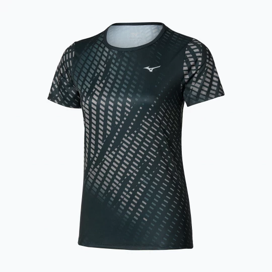 Obrázek produktu Dámské běžecké tričko Mizuno Core Graphic Tee black / gray
