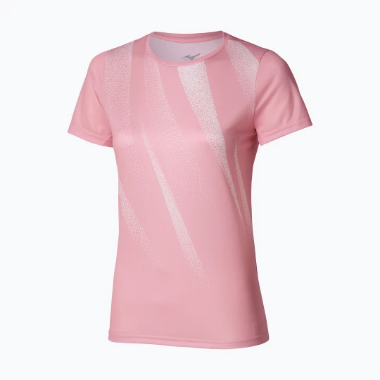 Obrázek produktu Dámské běžecké tričko Mizuno Core Graphic Tee bleached mauve Růžová