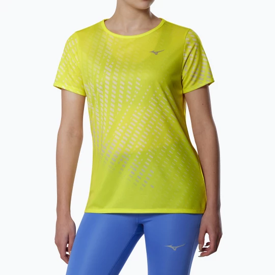 Obrázek produktu Dámské běžecké tričko Mizuno Core Graphic Tee lightning yellow