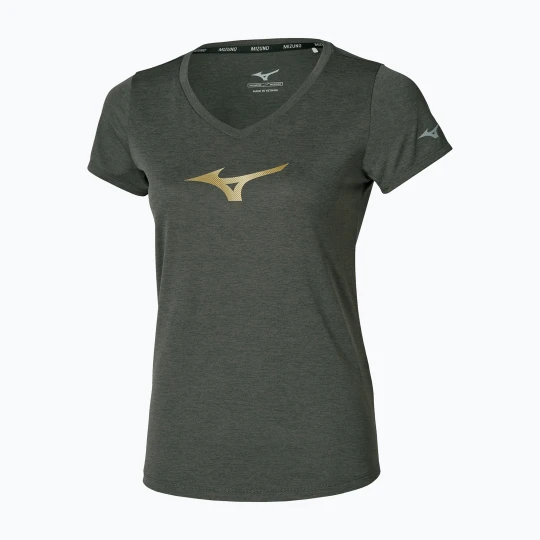 Obrázek produktu Dámské běžecké tričko Mizuno Core Runbird Forest Night Zelená